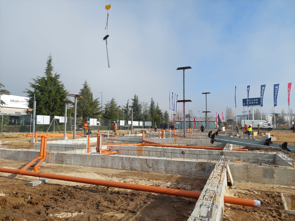 Avanzan las obras de Residencial Valdavia