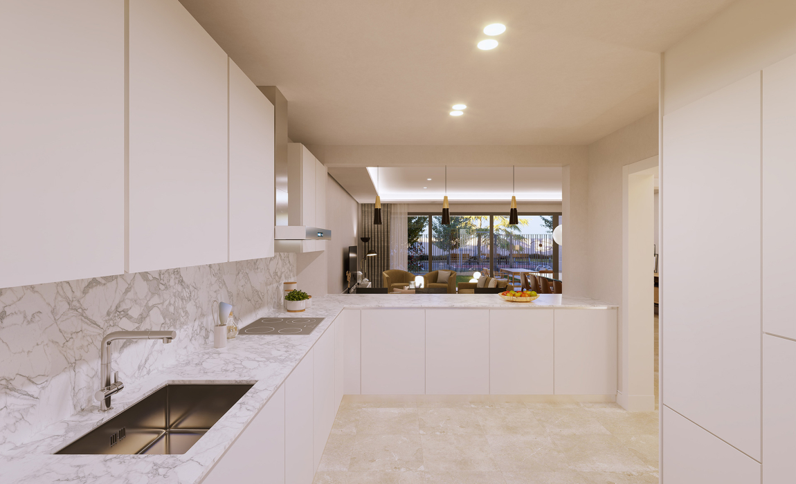 Chalets Obra Nueva Valladolid Valdavia Homes Cocina